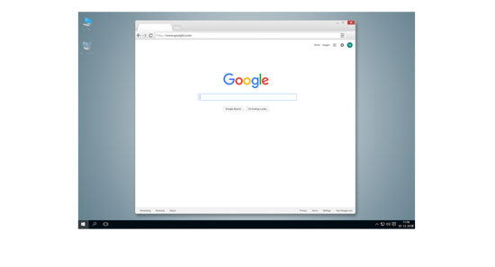 Storefront Webpage example 1