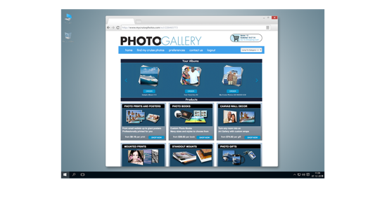 Storefront Webpage example 3